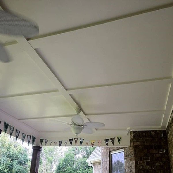 3 PVC ceiling panels 4x8 3 PVC ceiling panels 4x8