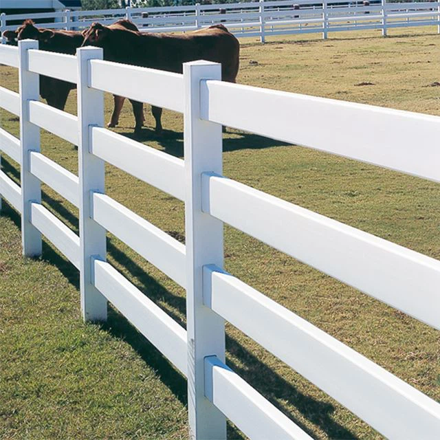 pvc horse fence 
