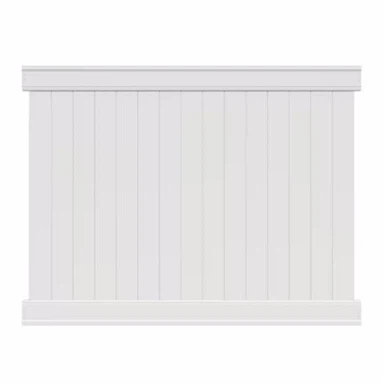 6 kaki. HX 8 kaki. W 6 kaki HX 8 kaki. Panel Pagar Privasi Vinyl Putih W