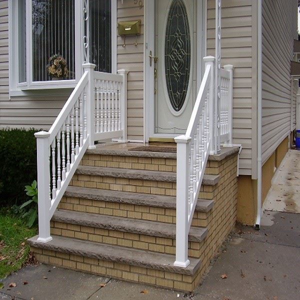 White Vinyl Railing