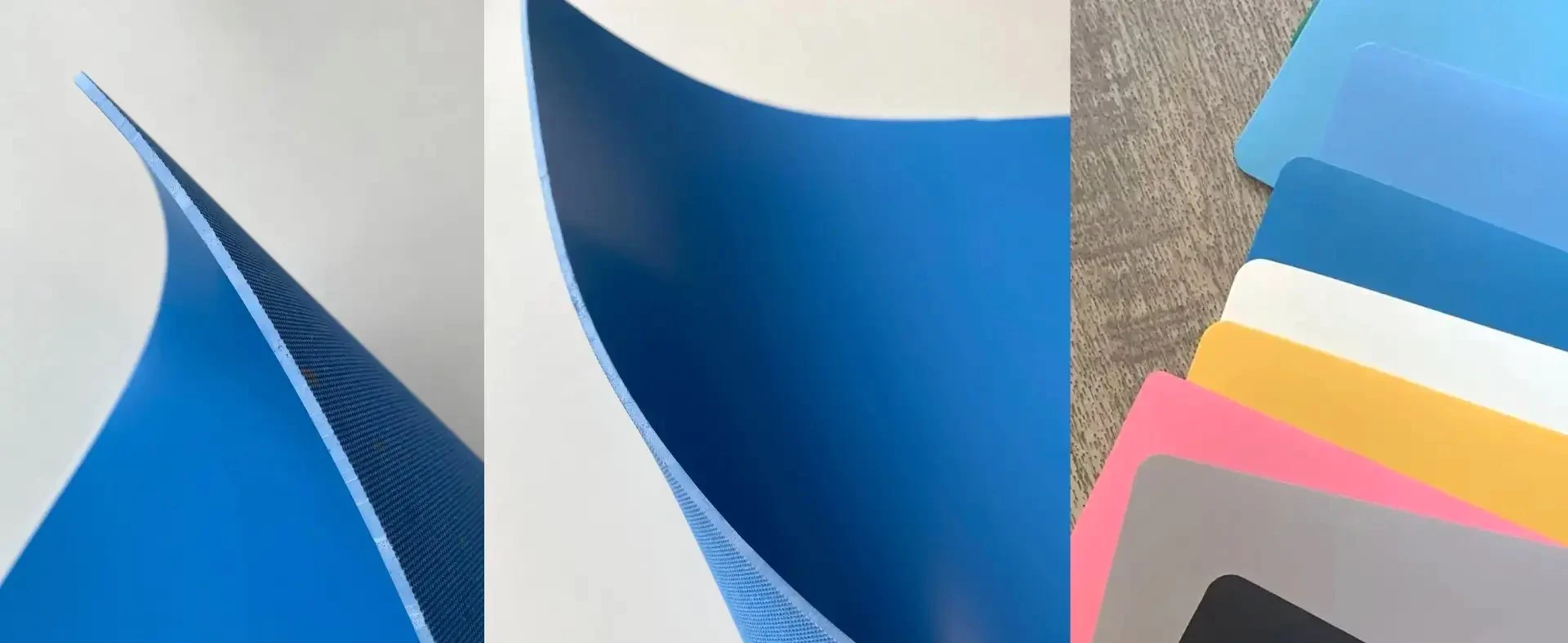 Vinyl flooring types comparison diagram - SPC rigid core vs LVT flexible vs WPC foam core cross-section structures Vinyl flooring types comparison diagram - SPC rigid core vs LVT flexible vs WPC foam core cross-section structures